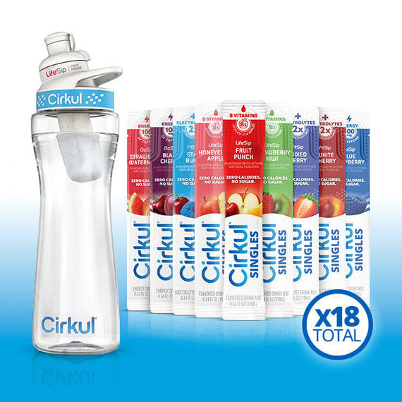 22oz. Plastic Bottle & GoSip® Black Cherry A0