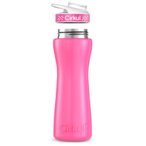 22oz. Stainless Steel Bottle & Comfort Grip Lid